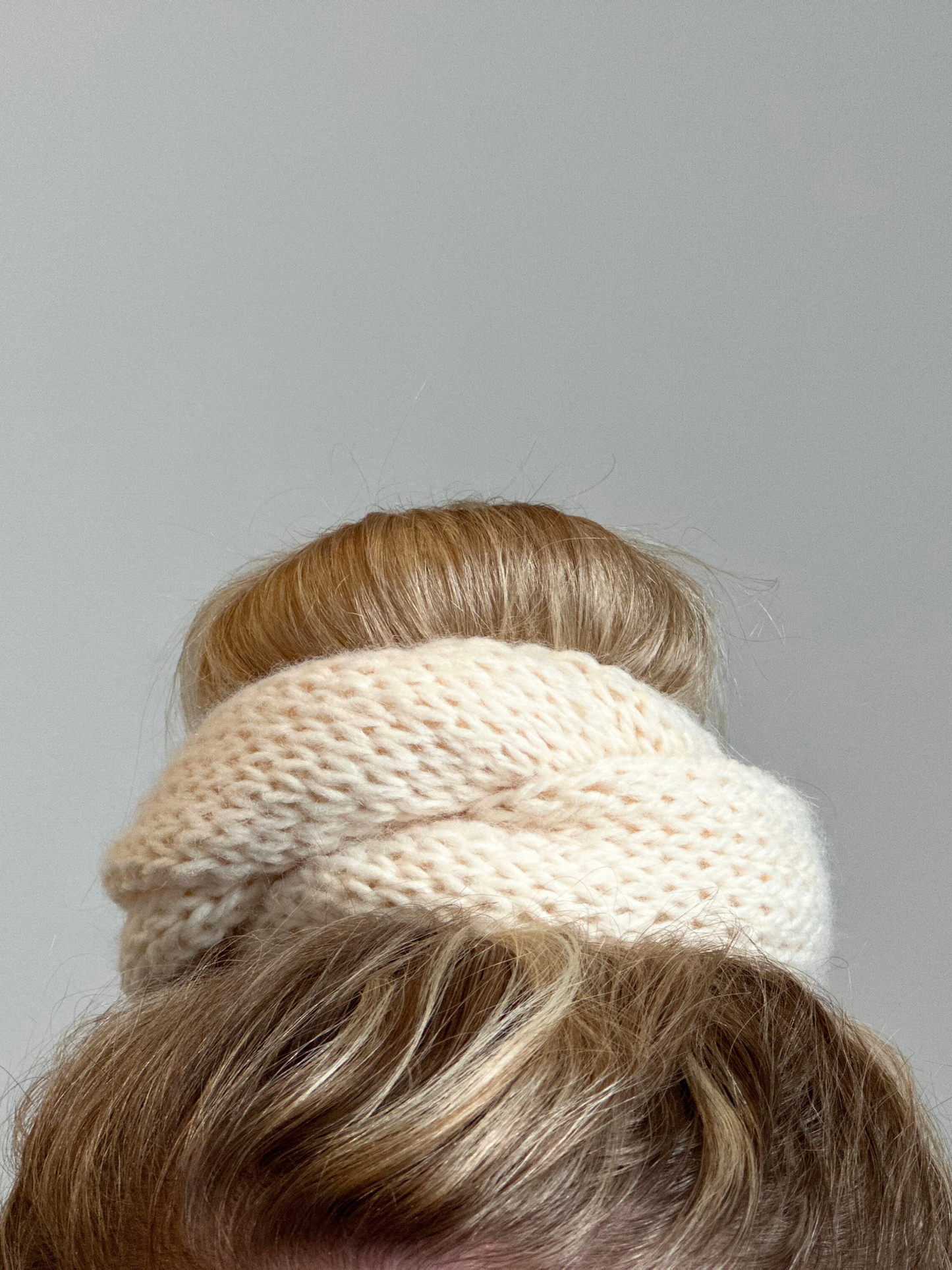 Oversized Knit Scrunchie | Vegan OEKO-TEX® Certified Yarn | Effortlessly Chic | Soft & Fluffy Hair Accessory