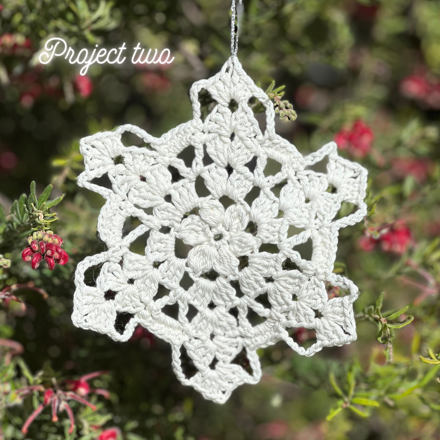 12-Day Crochet-A-Long Advent Calendar – Easy Christmas Ornaments Kit for Beginners