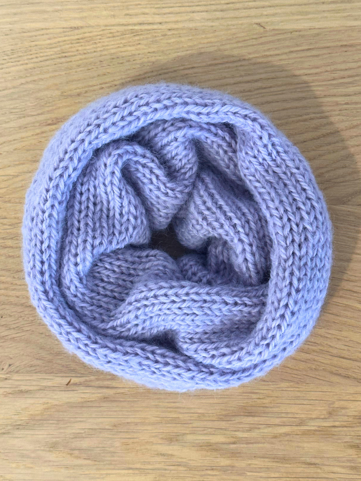 Oversized Knit Scrunchie - Vegan Yarn