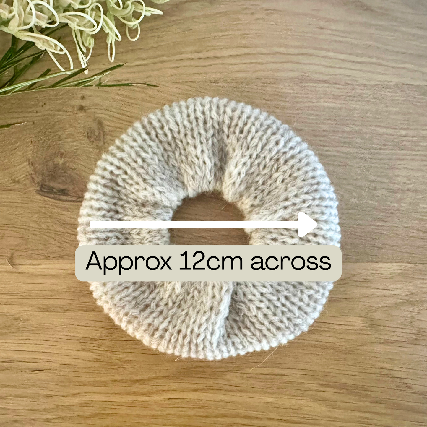 Mini Knit Scrunchies - Set of Three