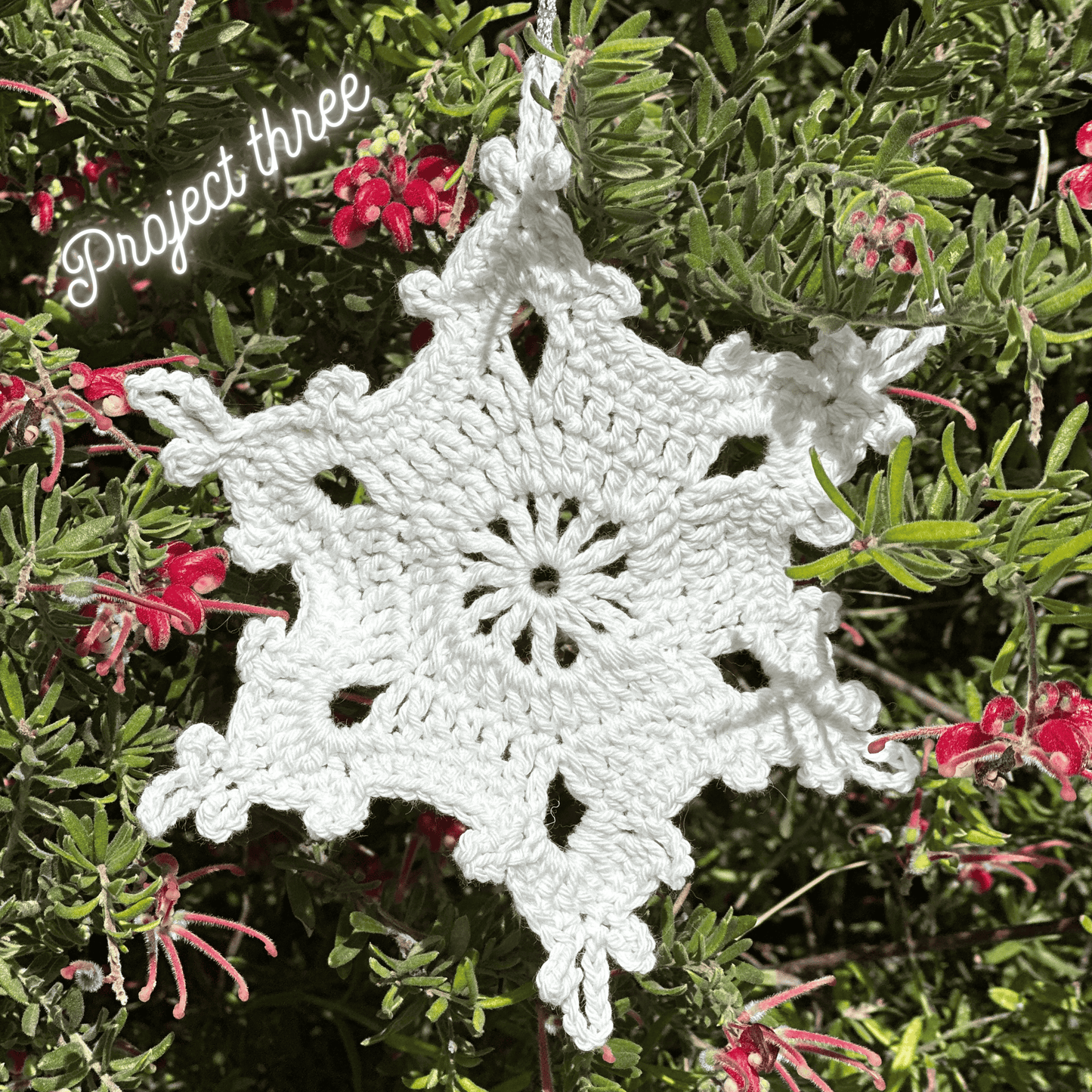 12-Day Crochet-A-Long Advent Calendar – Easy Christmas Ornaments Kit for Beginners