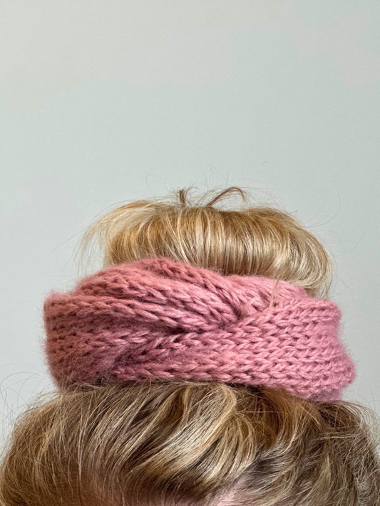 Oversized Knit Scrunchie | Vegan OEKO-TEX® Certified Yarn | Effortlessly Chic | Soft & Fluffy Hair Accessory