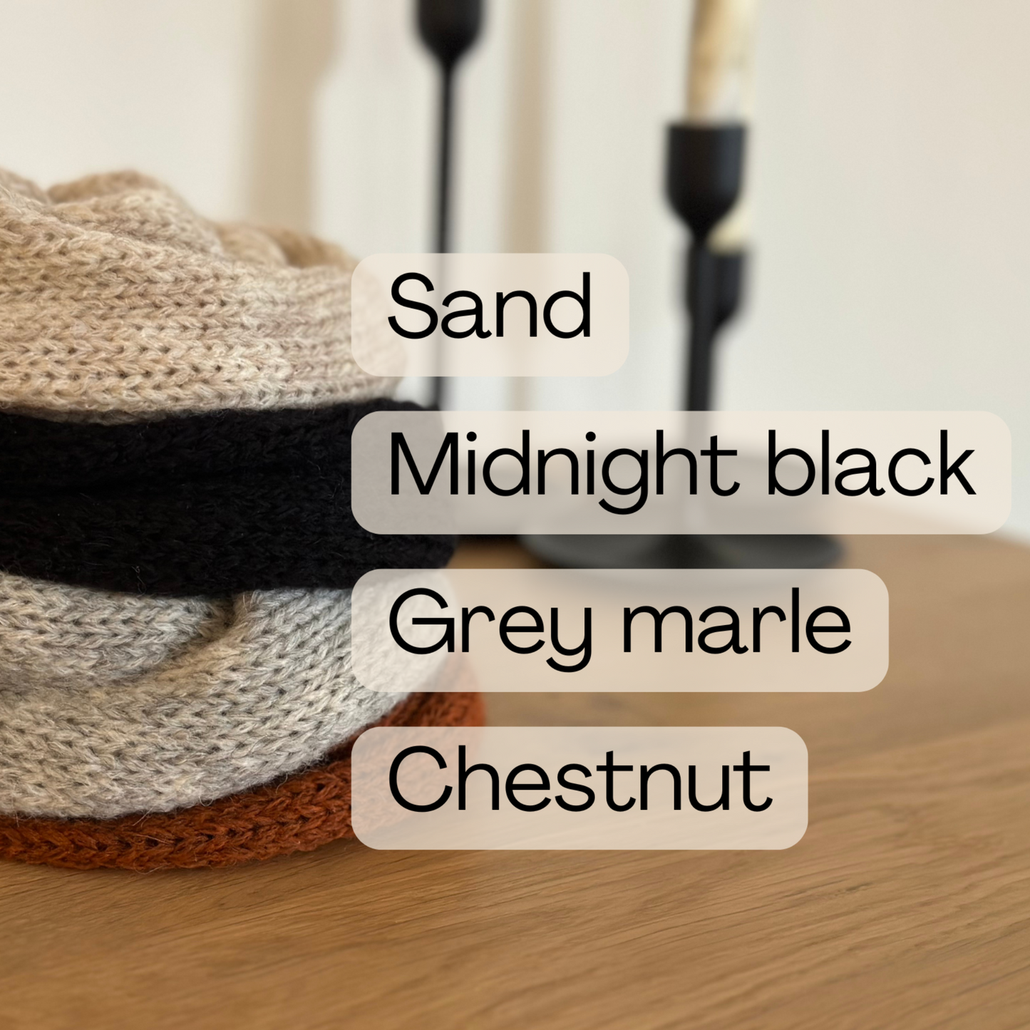 Chouchou Oversized Knit Scrunchie