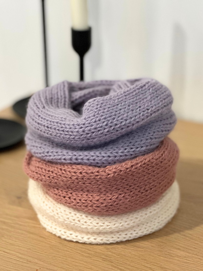 Oversized Knit Scrunchie | Vegan OEKO-TEX® Certified Yarn | Effortlessly Chic | Soft & Fluffy Hair Accessory