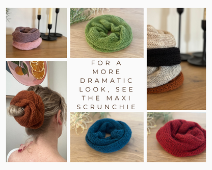 Mini Knit Scrunchies - Set of Three