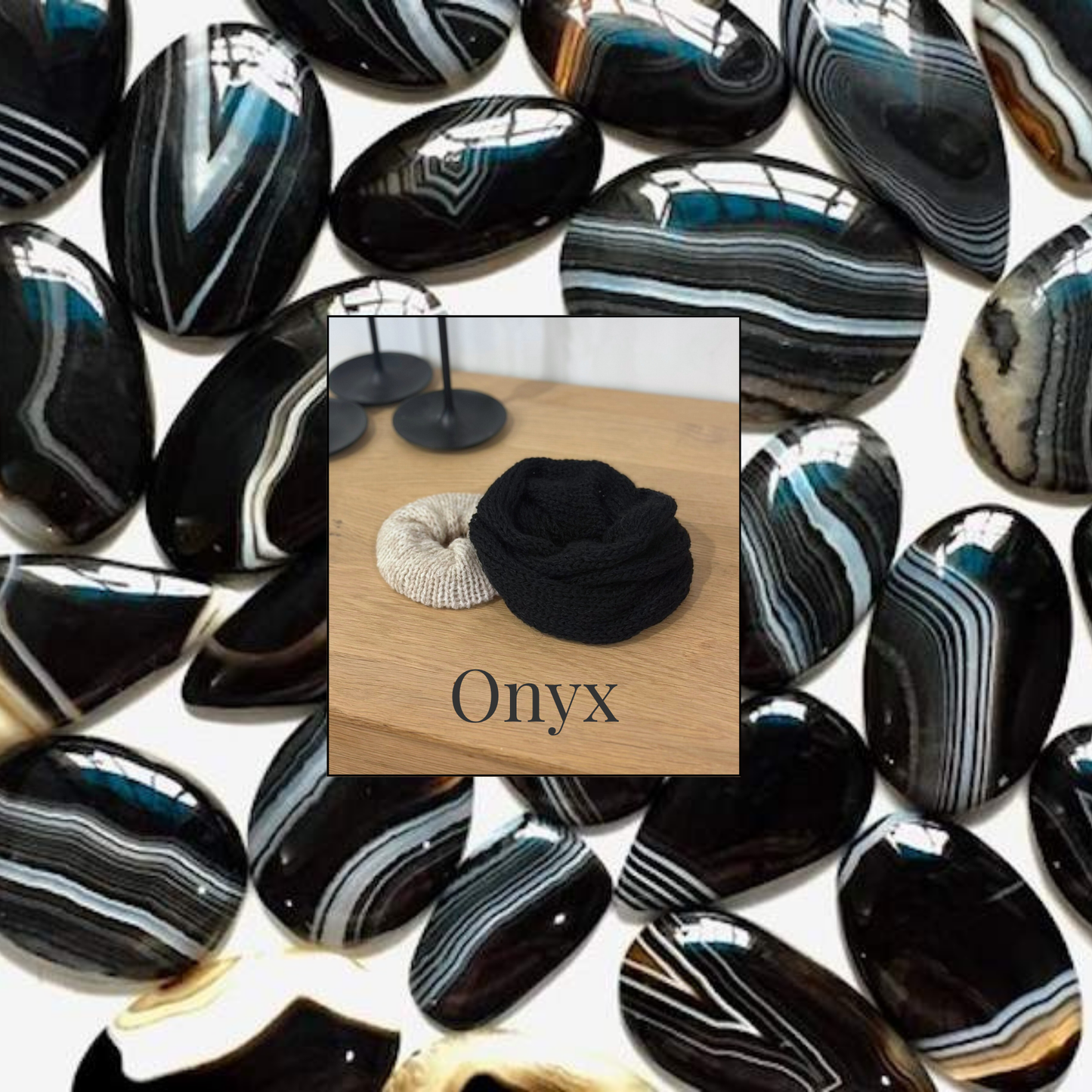 Handmade Knit Scrunchie Gift Set – Merino & Alpaca | Australian Native Bloom Collection | Reusable Cotton Gift Bag