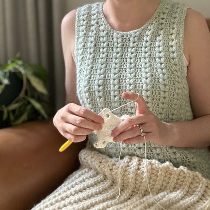 12-Day Crochet-A-Long Advent Calendar – Easy Christmas Ornaments Kit for Beginners