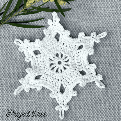 12-Day Crochet-A-Long Advent Calendar – Easy Christmas Ornaments Kit for Beginners