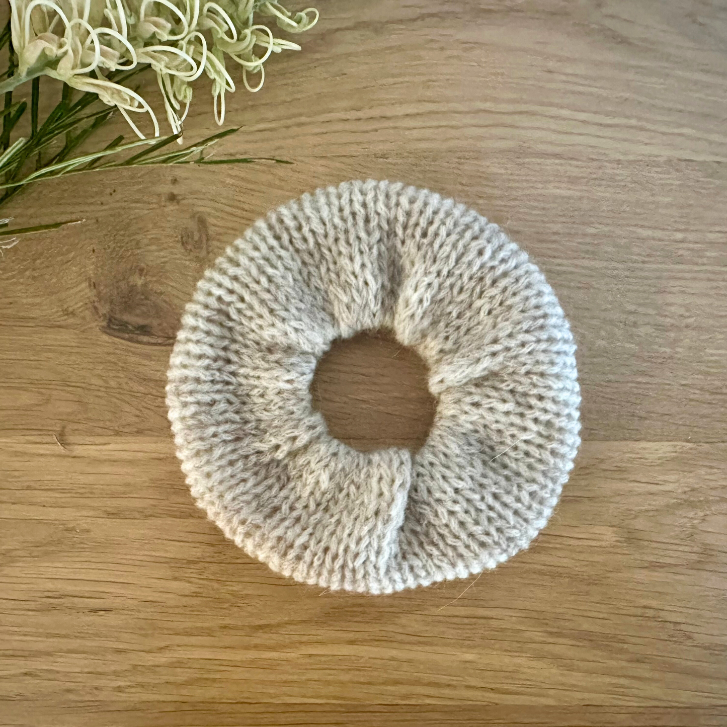 Mini Knit Scrunchies - Set of Three